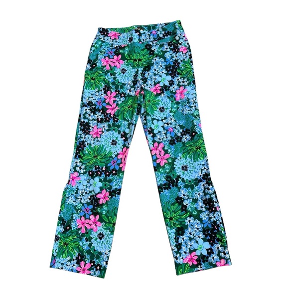 Lilly Pulitzer Soirée All Day Golf Alston Pant UPF 50+ Sz 4 NWT - Picture 1 of 11